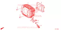 CYLINDRE pour Honda XRM 125 DUAL SPORT de 2021