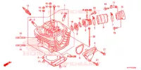 CULASSE pour Honda CB 125 KICK START AND ELECTRIC START de 2013