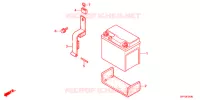 BATTERIE pour Honda 50 GYRO X POST OFFICE de 2019