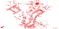 CADRE pour Honda 50 GYRO X STANDARD de 2018