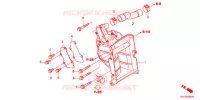 SUPPORT RADIATEUR pour Honda 50 GYRO X STANDARD de 2018