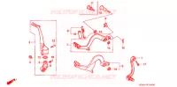 PEDALE   KICK pour Honda CR 125 R de 1992