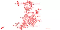 CULASSE pour Honda CR 125 R de 1991