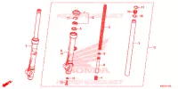 FOURCHE pour Honda BIZ 125 de 2021