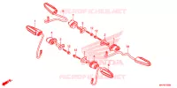 CLIGNOTANT pour Honda CB 500 X ABS de 2022