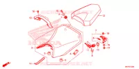 SELLE pour Honda CB 500 X ABS de 2022