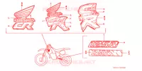 AUTOCOLLANTS pour Honda CR 125 R de 1992