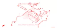 BATTERIE pour Honda CRF 125 F BIG WHEELS de 2022