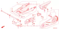 BRAS OSCILLANT pour Honda CRF 125 F BIG WHEELS de 2022