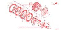 EMBRAYAGE pour Honda CRF 125 F BIG WHEELS de 2022
