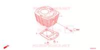CYLINDRE pour Honda CRF 125 F BIG WHEELS de 2022