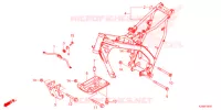 CADRE pour Honda CRF 125 F de 2022