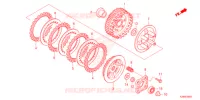 EMBRAYAGE pour Honda CRF 125 F de 2022