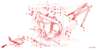 CADRE pour Honda CRF 450 R de 2022