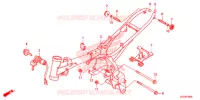CADRE pour Honda CRF 50 de 2022