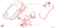SELLE pour Honda FORZA 250 ABS de 2022
