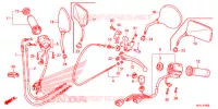 LEVIER DE GUIDON   CABLE   COMMODO pour Honda SHADOW VT 750 PHANTOM de 2022