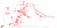 GUIDON   TE DE FOURCHE pour Honda XL 250 DEGREE OVER SPEED de 1994