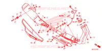 SILENCIEUX D'ECHAPPEMENT pour Honda CB 500 X de 2023