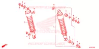 AMORTISSEUR ARRIERE pour Honda Z 125 MONKEY ABS de 2021