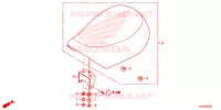 SELLE pour Honda Z 125 MONKEY ABS de 2021