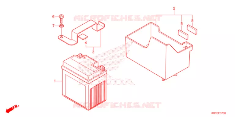 BATTERIE Honda MOTO 125 MONKEY 2022  Z125MAN