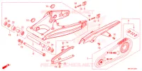 BRAS OSCILLANT pour Honda CB 650 R de 2022