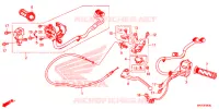 LEVIER DE GUIDON   CABLE   COMMODO pour Honda CBR 1000 RR de 2022