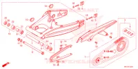 BRAS OSCILLANT pour Honda CBR 650 R ABS de 2022