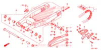 BRAS OSCILLANT pour Honda CRF 150 R BIG WHEELS de 2019