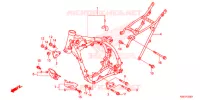 CADRE pour Honda CRF 150 R BIG WHEELS de 2021