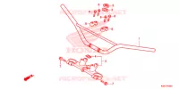 GUIDON   TE DE FOURCHE pour Honda CRF 150 R BIG WHEELS de 2021
