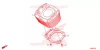 CYLINDRE pour Honda CRF 250 F de 2022