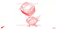 CYLINDRE pour Honda CRF 250 F de 2022