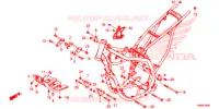 CADRE pour Honda CRF 250 F de 2022