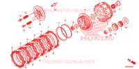 EMBRAYAGE pour Honda CRF 250 F de 2022