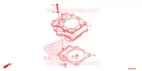 CYLINDRE pour Honda CRF 250 R de 2021