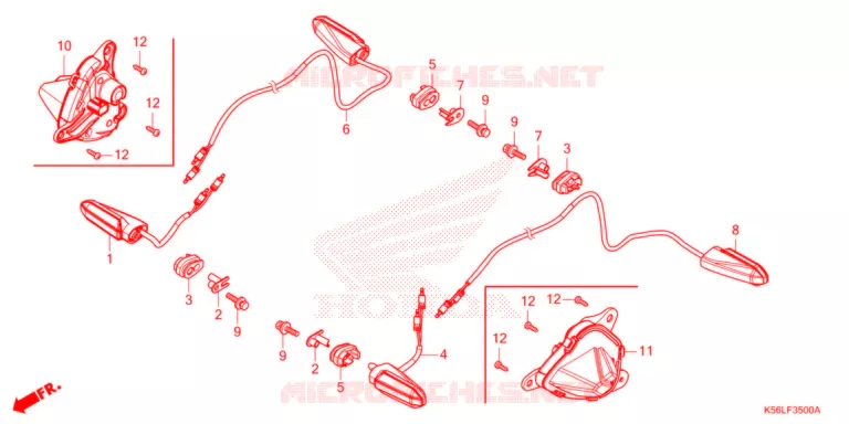 CLIGNOTANT Honda SCOOTER 150 WINNER 2021  FS150FAM_V