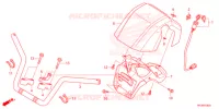 GUIDON pour Honda FOURTRAX 420 RANCHER 4X4 AT DCT EPS de 2022