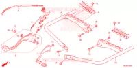 PEDALE   REPOSE PIED pour Honda FOURTRAX 420 RANCHER 4X4 AT DCT EPS de 2022