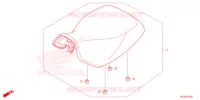SELLE pour Honda FOURTRAX 420 RANCHER 4X4 Manual Shift de 2022