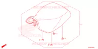 SELLE pour Honda FOURTRAX 420 RANCHER 4X4 Manual Shift de 2022