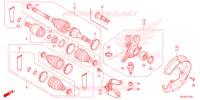 ARTICULATION AVANT / ARBRE DE COMMANDE  pour Honda FOURTRAX 420 RANCHER 2X4 BASE de 2022