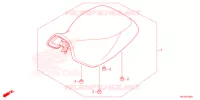 SELLE pour Honda FOURTRAX 420 RANCHER 2X4 BASE de 2022