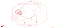 SELLE pour Honda FOURTRAX 420 RANCHER 2X4 BASE de 2022