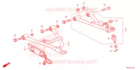 TRIANGLES AVANT pour Honda FOURTRAX 520 FOREMAN 4X4 BASE de 2022
