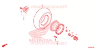 ROUE ARRIERE pour Honda FOURTRAX 520 FOREMAN 4X4 EPS de 2021