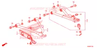 TRIANGLES AVANT pour Honda FOURTRAX 520 FOREMAN 4X4 EPS de 2021