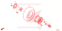 ROUE AVANT pour Honda FOURTRAX 520 FOREMAN 4X4 EPS de 2021