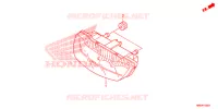 FEU ARRIERE pour Honda FOURTRAX 520 FOREMAN RUBICON 4X4 EPS de 2021